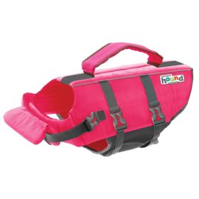 Outward Hound Granby Splash Pink Dog Life Jacket - Medium girth 21-27"