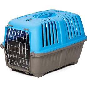 MidWest Spree Pet Carrier Blue Plastic Dog Carrier - X-Small - 1 count