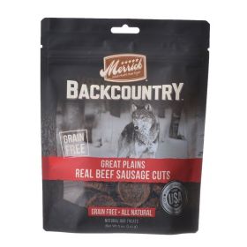 Merrick Backcountry Great Plains Real Beef Sausage Cuts - 5 oz