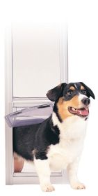 PetSafe Freedom Patio Panel Pet Door - Small / Satin