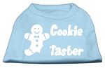 Cookie Taster Screen Print Shirts Baby Blue XS