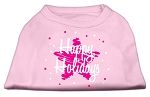 Scribble Happy Holidays Screenprint Shirts Light Pink XL