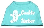 Cookie Taster Screen Print Shirts Aqua Lg