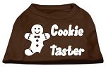 Cookie Taster Screen Print Shirts Brown XXL