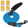 5FT Dog Leash Dog Training Walking Lead w/ Foam Handle Highly Reflective Treads