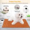 Pet Heating Pad Waterproof Electric Heating Mat Warming Blanket with 9 Heating Modes